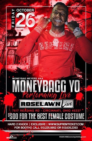 Money Bagg Yo at Roselawn Live